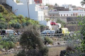Dos policías nacionales resultan heridos en una persecución en Telde (Foto TA)